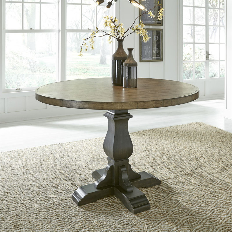 Gathering Counter Height Pedestal Dining Table & Reviews Birch Lane